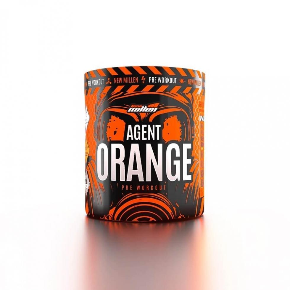 Miniatura Agent Orange Pre Workout 250G - Sabor: Abacaxi Com Gengibre