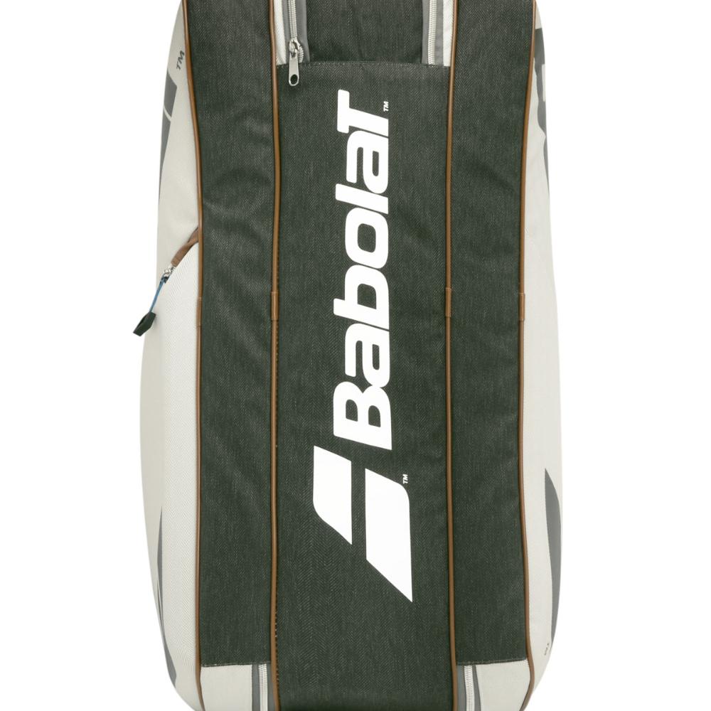 Raqueteira Babolat Wimbledon X6 Cinza e Marrom