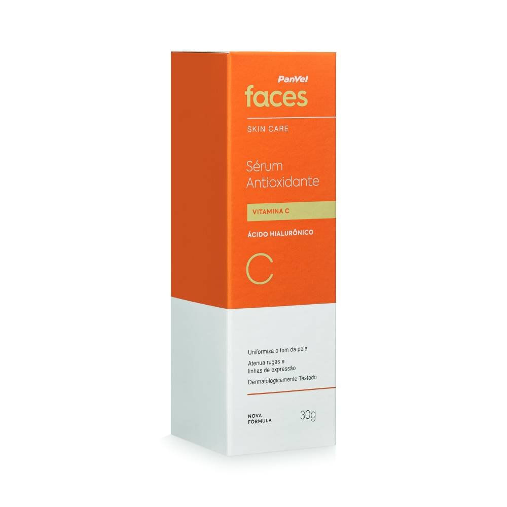 Miniatura Serum Facial Antioxidante Panvel Faces Skincare Vitamina C 30g