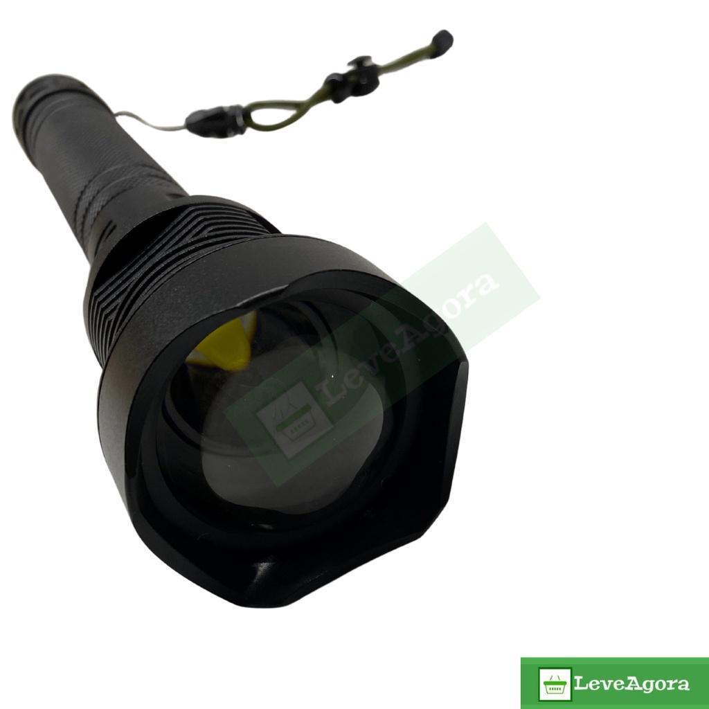 Miniatura Lanterna De Led Super P90 Recarregável - Lt-8508