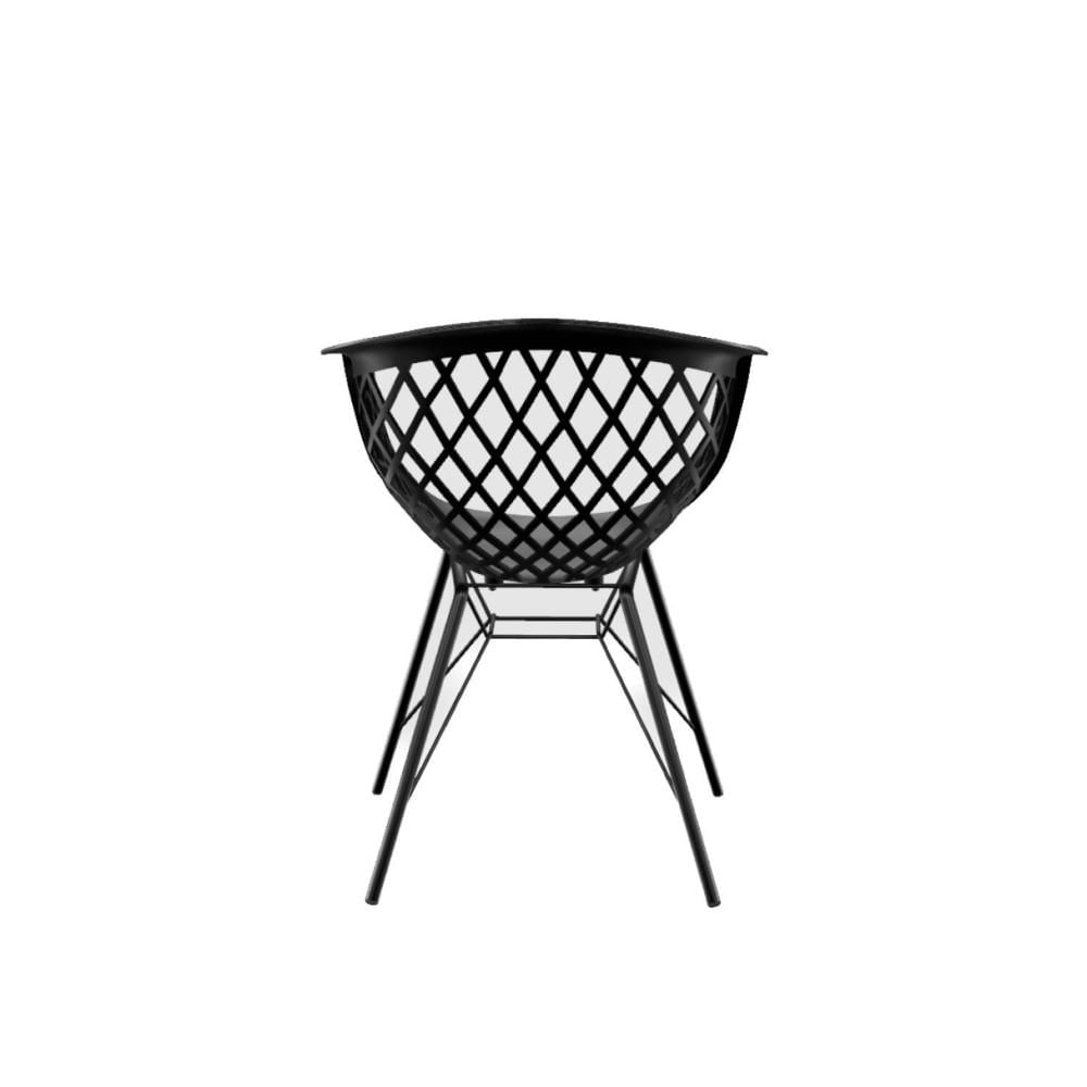 Miniatura Cadeira Web Steel Preto