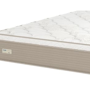 Miniatura Colchão Casal Umaflex Milão com Euro Pillow e Molas Ensacadas 30x138x188 – Bege/Branco