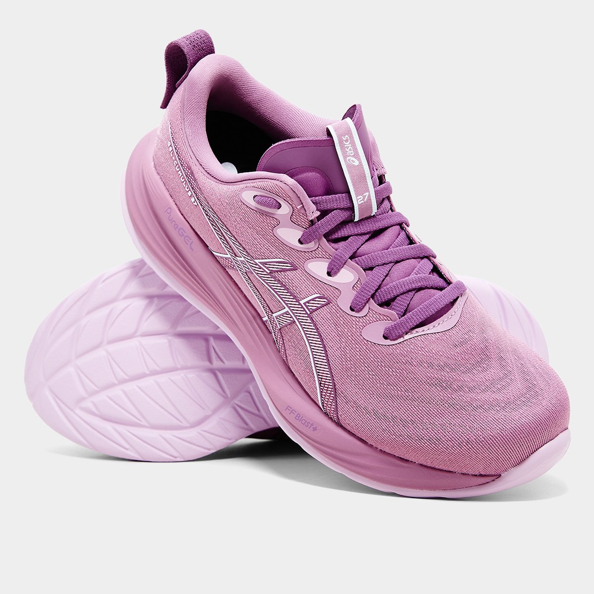 Miniatura Tênis Asics Gel Cumulus 27 Feminino Roxo - 34