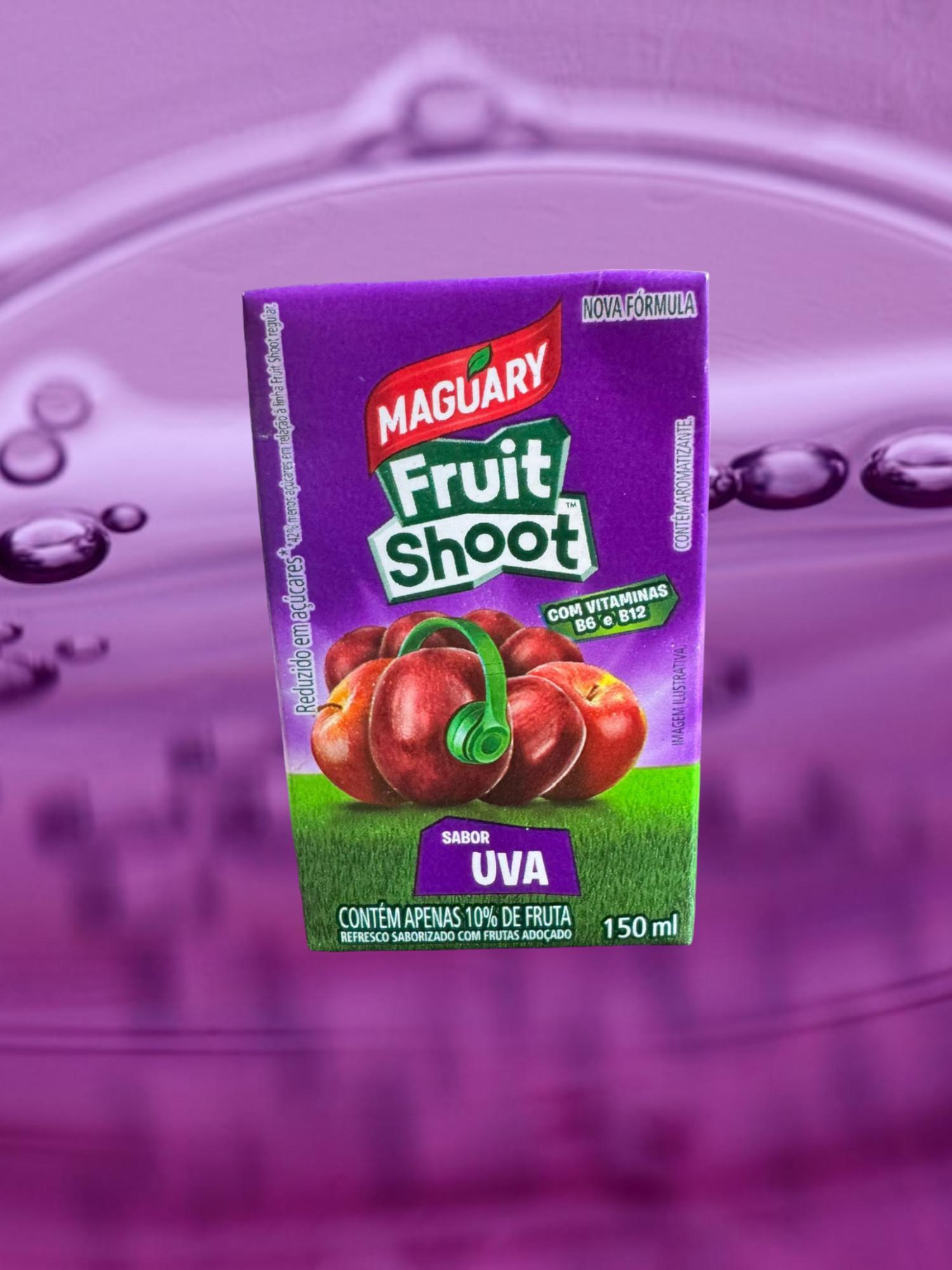 Miniatura Suco Maguary Uva Fruit Shoot 150Ml Lanche Escola- Kit 25Un