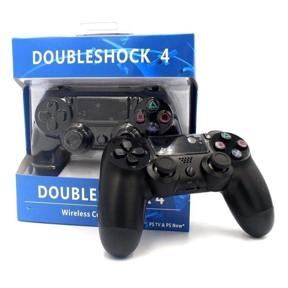 Miniatura Controle Sem Fio Playstation 4 PS4 Doubleshock - Preto