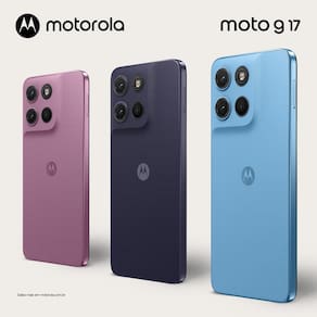 Miniatura Smartphone Motorola G17 Tela 6,7” 128GB 4G Câmera 50MP Rosa Quartzo