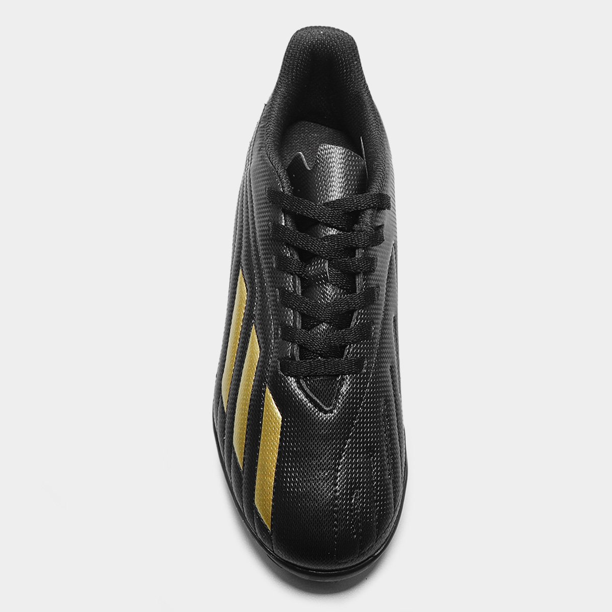 Miniatura Chuteira Society Infantil Adidas Deportivo II - Exclusiva Preto - 26