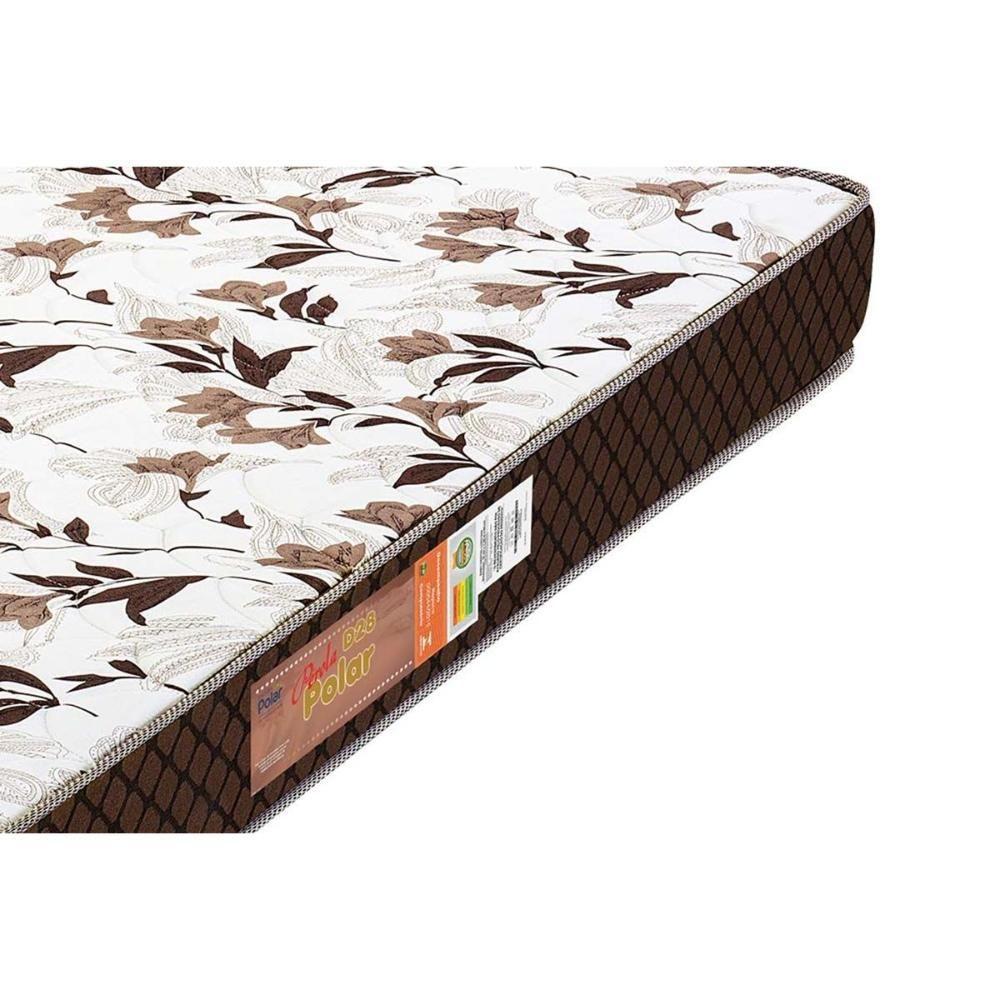 Miniatura Colchão Viúva Espuma D20 Pérola Brown (128x188x14) - Polar
