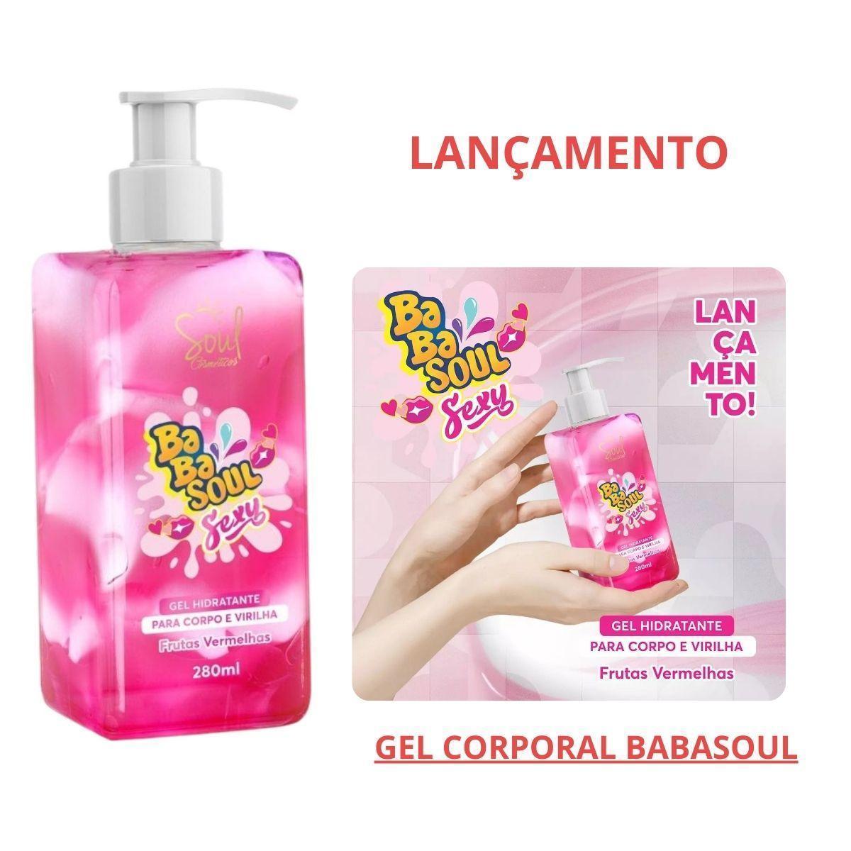 Miniatura Creme Hidratante Beijavel Babasoul Frutas Vermelhas Soul