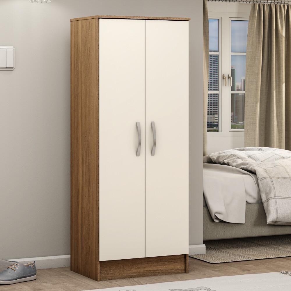 Sapateira Com 2 Portas Cr35178 Amêndola-off White