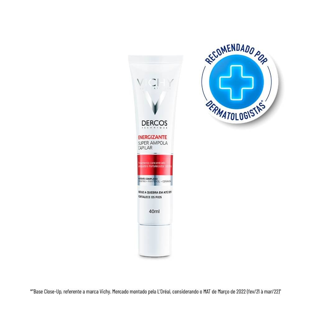 Miniatura Super Ampola Capilar Energizante Vichy Dercos 40ml