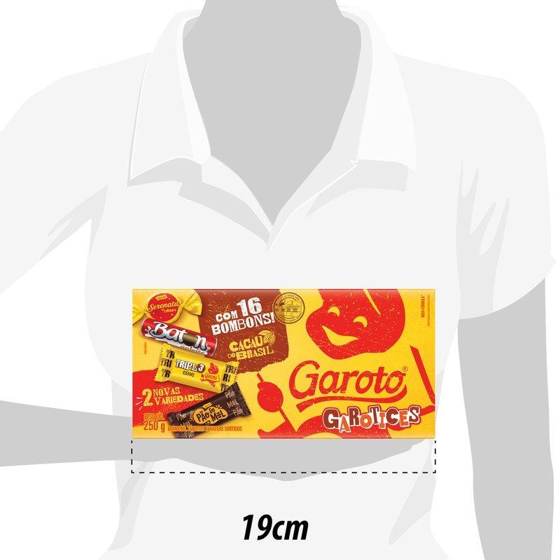 Caixa de Bombom Garoto Garotices 250g