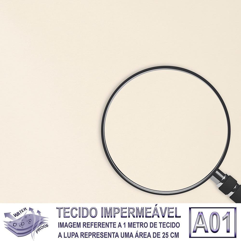 Miniatura Cadeira De Jantar Reforçada Em Alumínio E Fibra Estofado Impermeavel 4Unds Capuccinoráfia A01