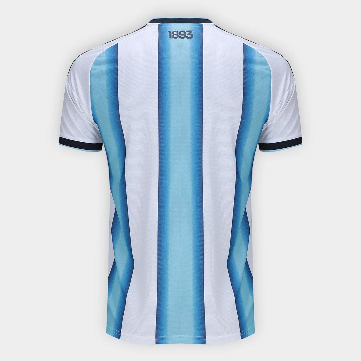Miniatura Camisa Seleção Argentina Home Torcedor 2026 s/n Adidas Masculina Branco - EGG