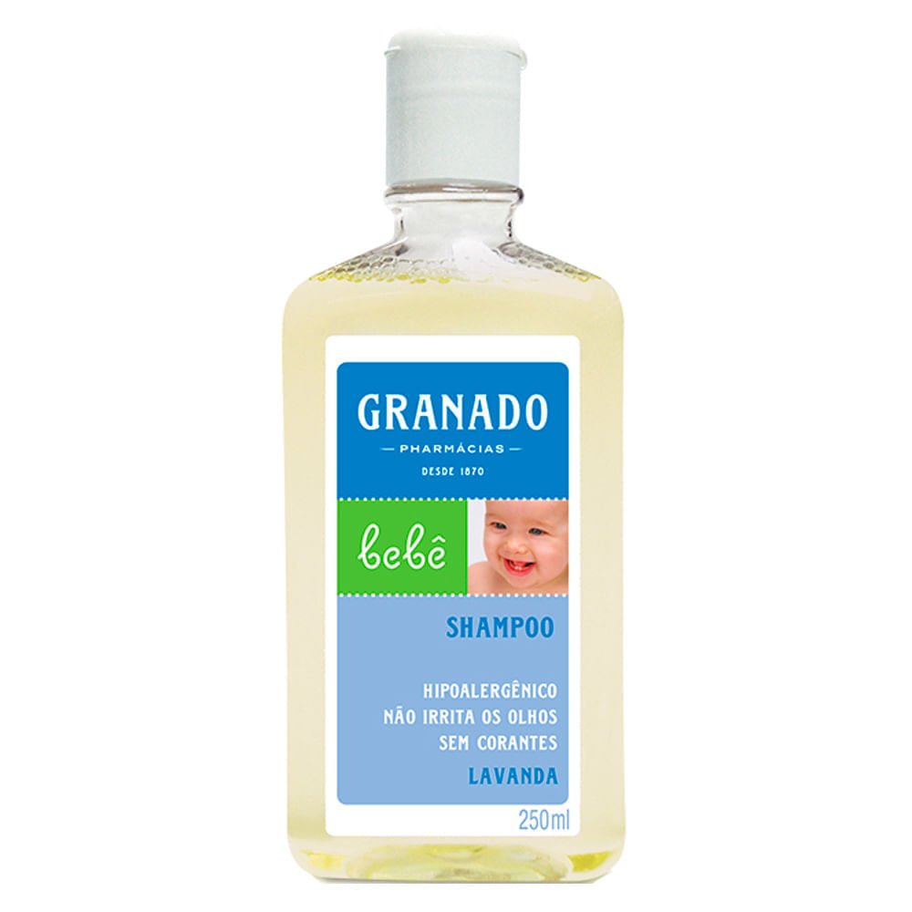 Miniatura Shampoo Bebê Lavanda Granado 250ml