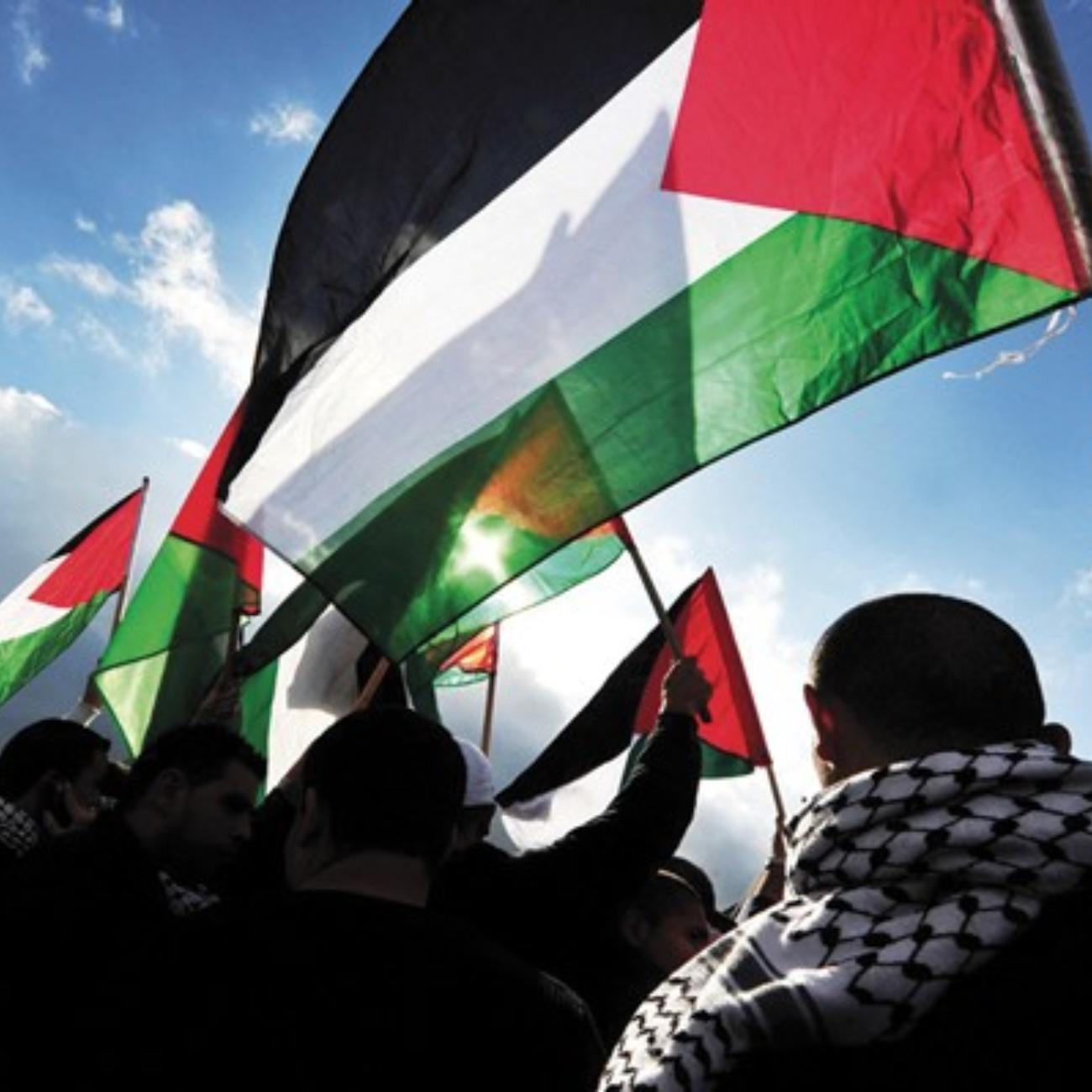 Miniatura Bandeira Palestina 1,5m x 0,90cm Poliéster Acetinado