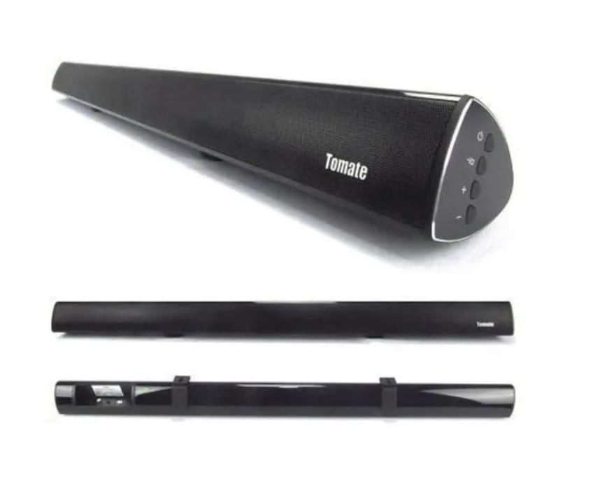 Miniatura Caixa Som Soundbar Bluetooth Mts-2018 Tomate 120W