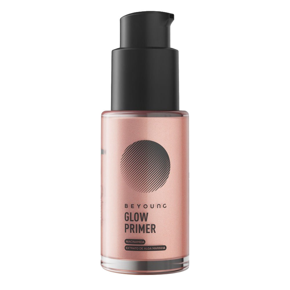 Miniatura Primer Firmador Beyoung Glow Primer Rose 30ml