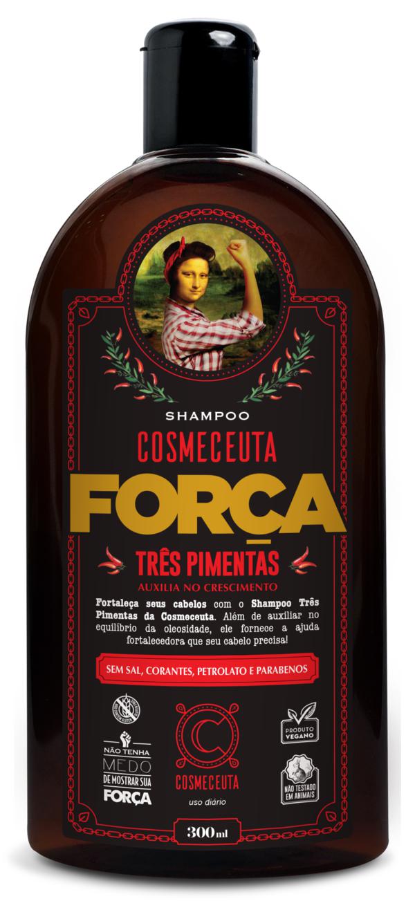 Miniatura Cosmeceuta shampoo força três pimentas 300 ml
