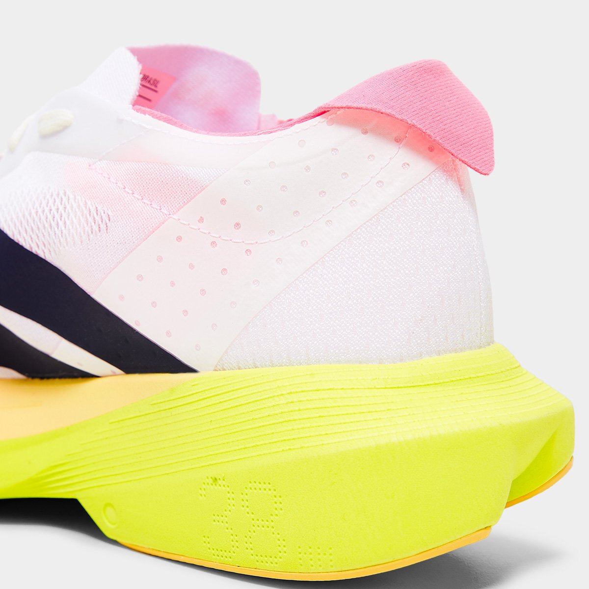 Tênis Adidas Adizero Drive Rc Feminino Branco+Amarelo - 34