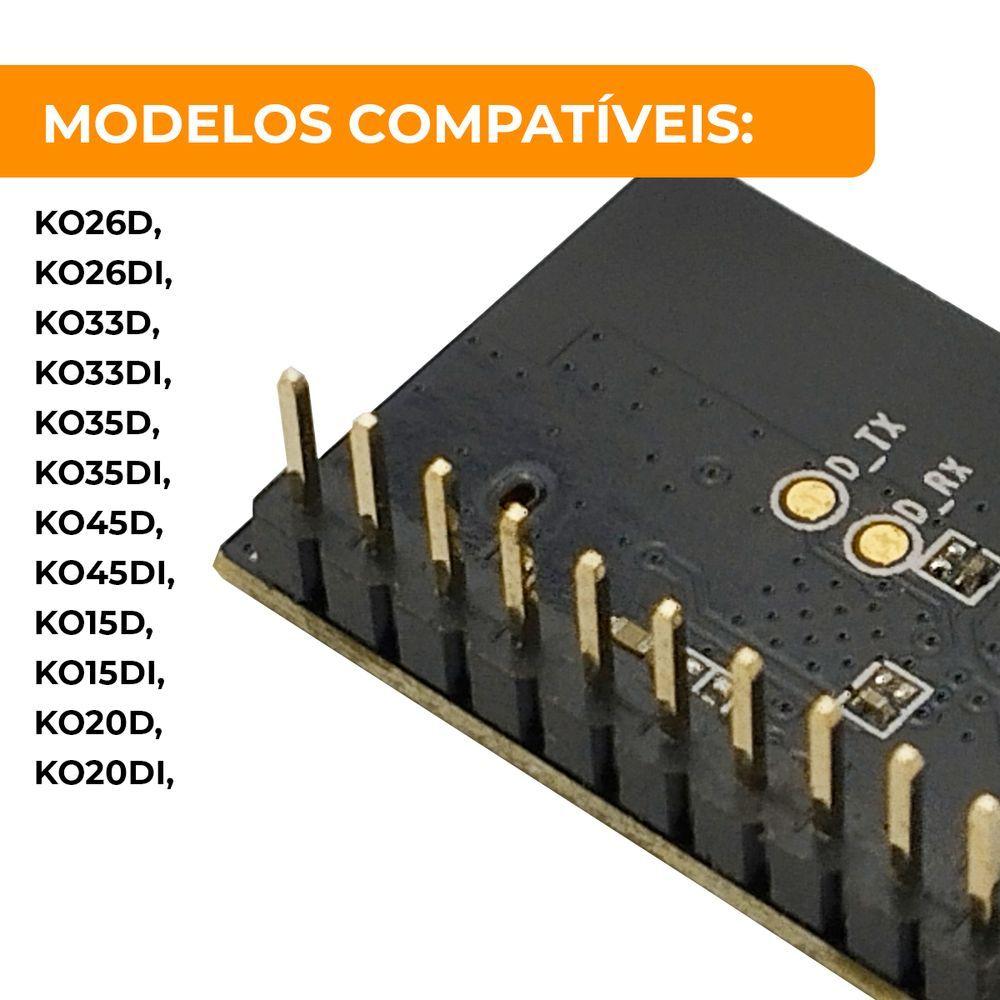 Modulo Wifi Para Aquecedores A Gás Prime Komeco - 0100022801 Único