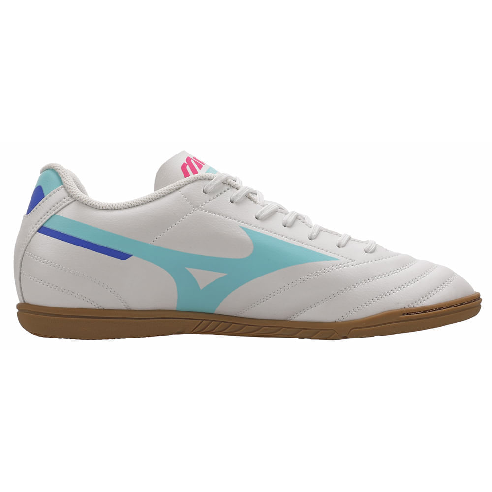 Miniatura Chuteira Futsal  Mizuno Morelia Club IN Masculina 38 Branco
