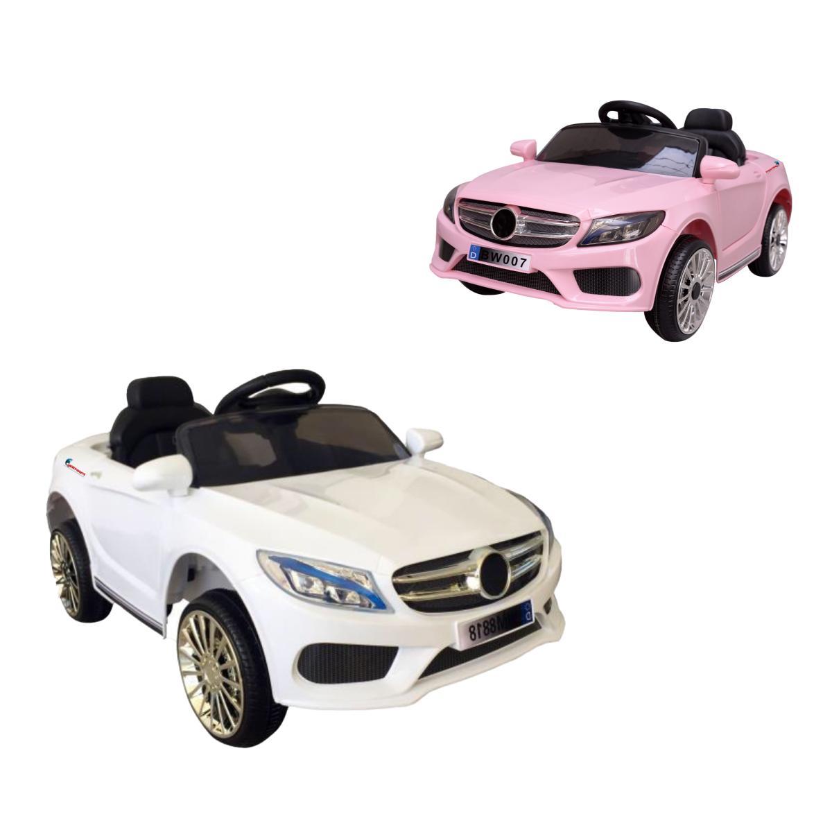 Mini Carro Elétrico Infantil 6V Com Luz Buzina Controle