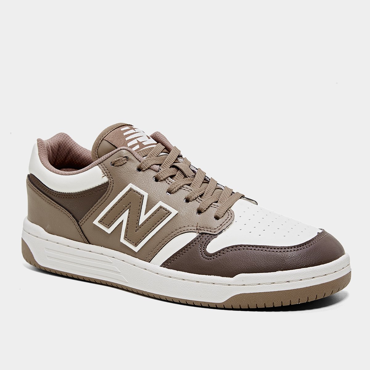Miniatura Tênis New Balance 480 Low Masculino Marrom Escuro - 38