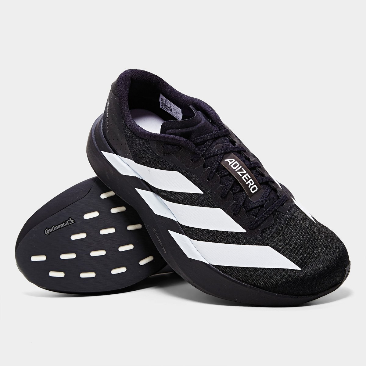 Miniatura Tênis Adidas Adizero Evo SL Masculino Preto - 38