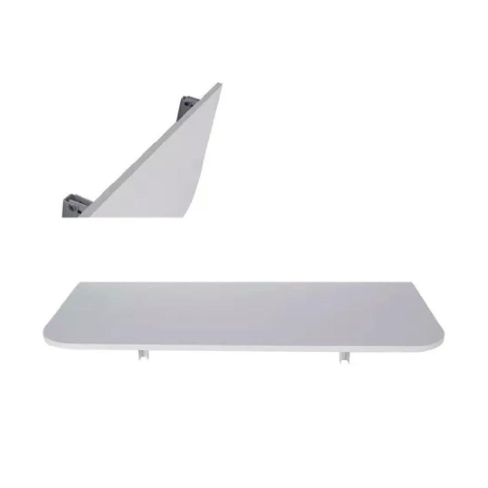 Miniatura Mesa Dobrável Para Kitnet E Apartamento 90X40Cm Branca