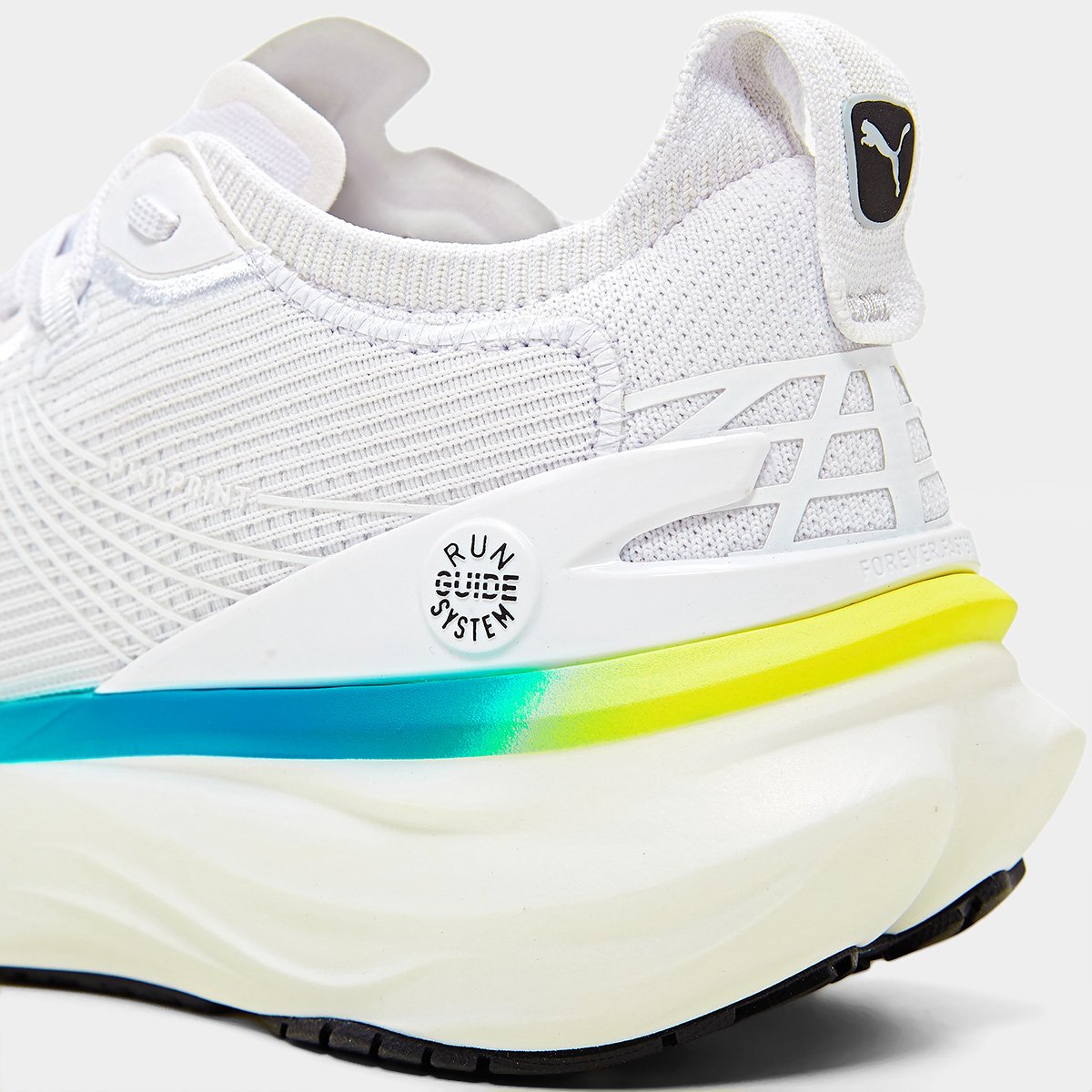 Tênis Puma Forever Run Nitro 2 Masculino Branco+Azul - 39