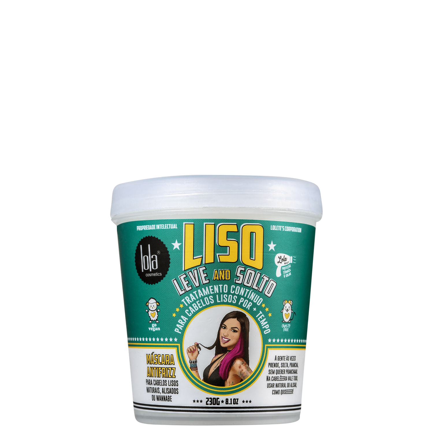 Miniatura Lola Cosmetics Liso, Leve And Solto - Máscara 230g Blz