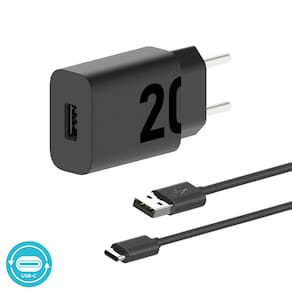 Carregador de Parede Motorola TurboPower 68W com Cabo USB-C - Preto