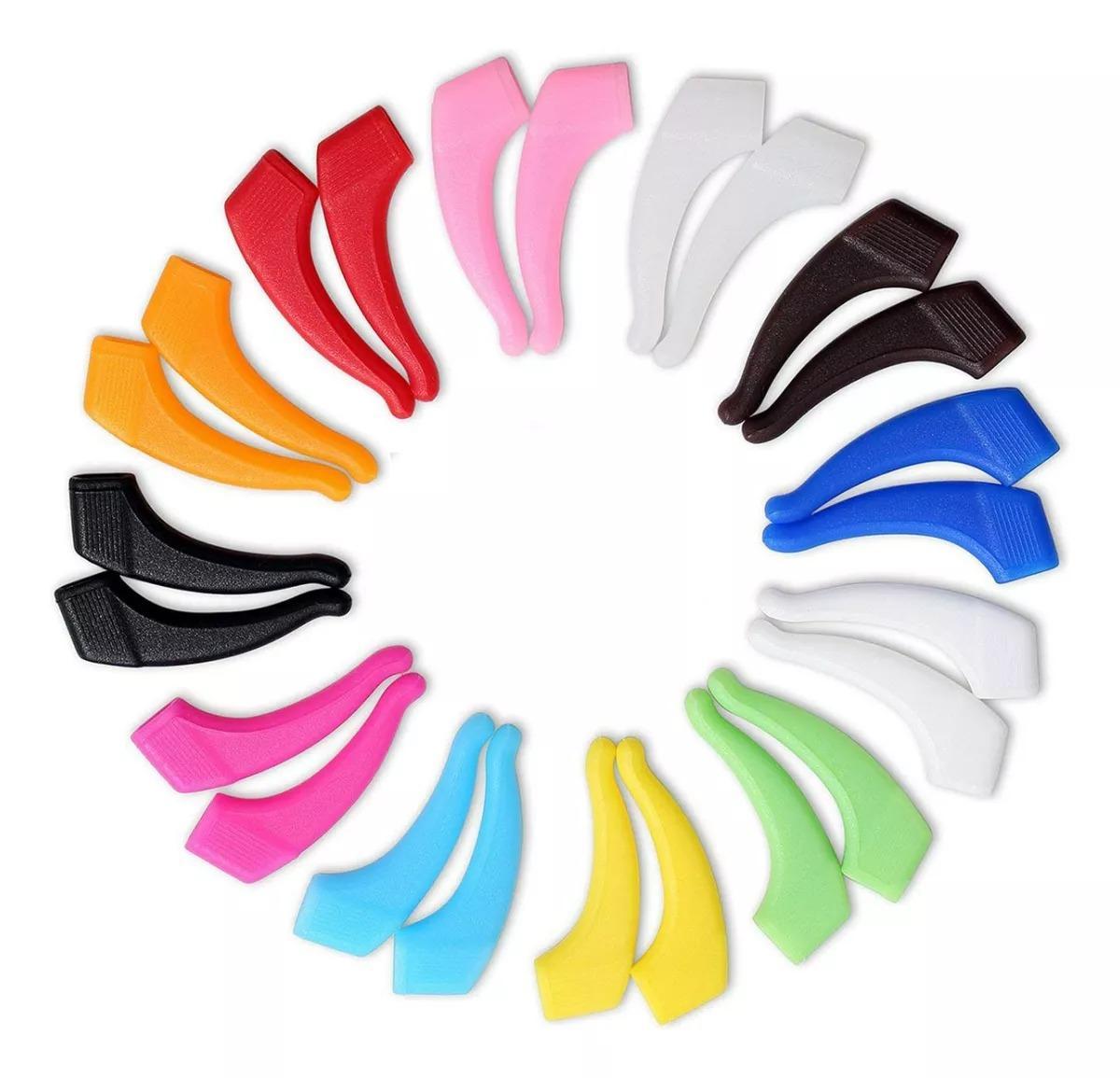 Miniatura Arco Silicone Óculos Esporte 10 Par Colorido