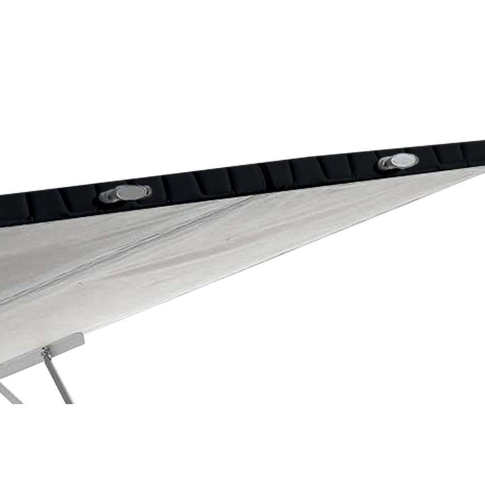 Miniatura Cama Box Baú Queen Bordado Black (158x198x35) - Anjos