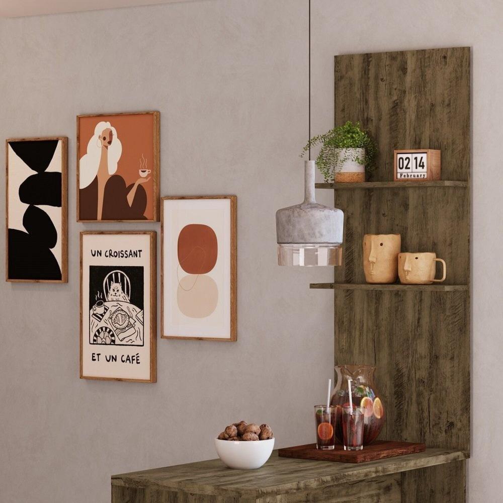 Miniatura Nicho para Cozinha Painel para Bancada Greta Itaúba