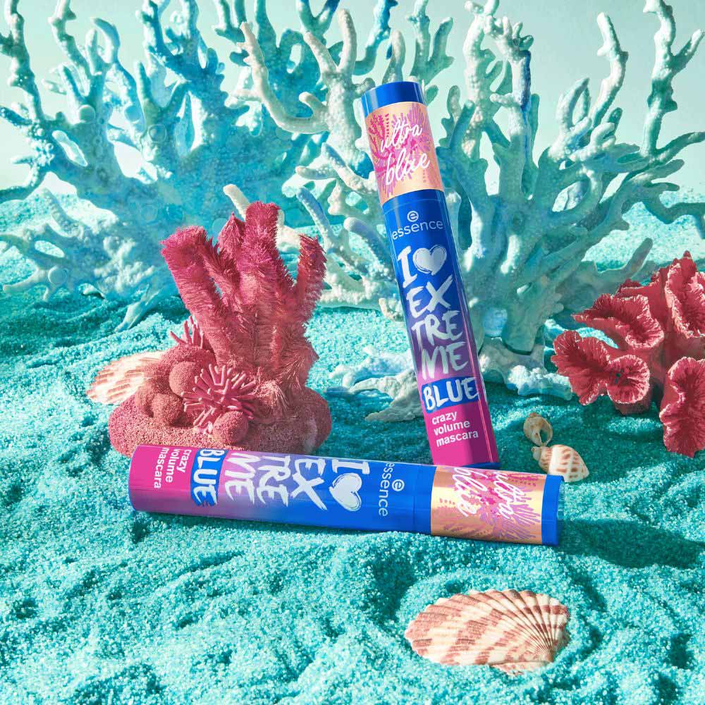 Miniatura Máscara de Cílios Essence - I Love Extreme Crazy Volume Azul