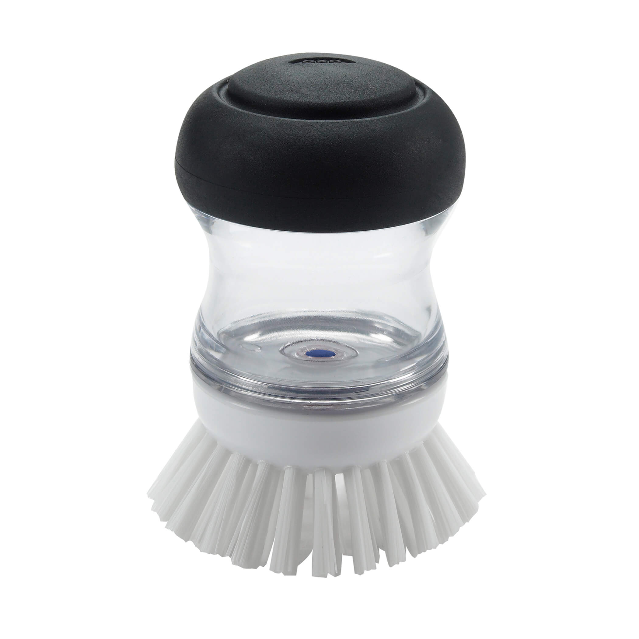Miniatura Escova Redonda para Limpeza 6cm com Dispenser OXO
