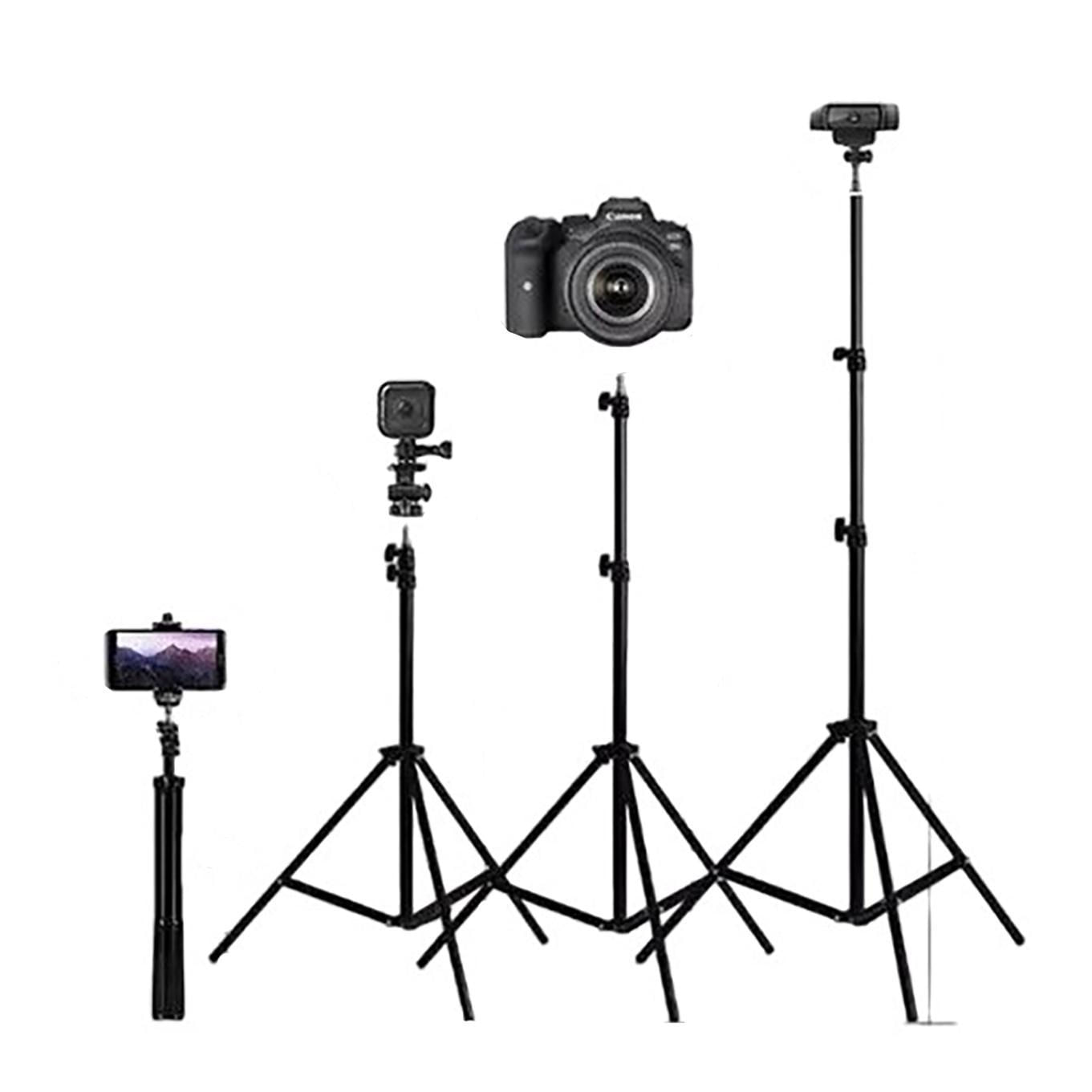 Miniatura Suporte Tripé Para Celular Câmera Ring Light 2,18Cm