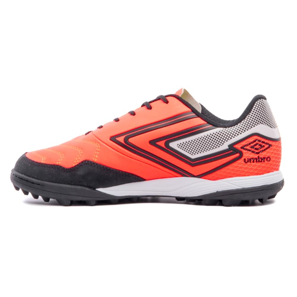 Miniatura Chuteira Umbro Pro 5 Bump Club Society CORAL/PRETO - 35