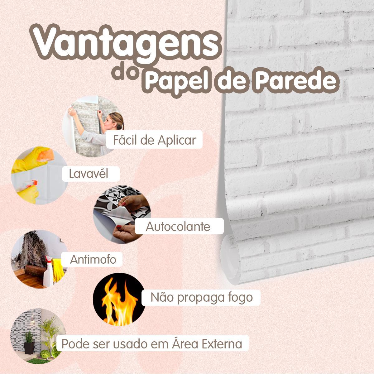 Miniatura Papel De Parede Painel 3D Mármore Branco Azul E Amarelo 3M