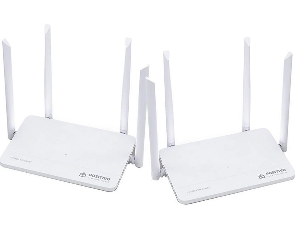 Miniatura Kit Smart Roteador Wi-Fi Mesh Fast Positivo Ac1200