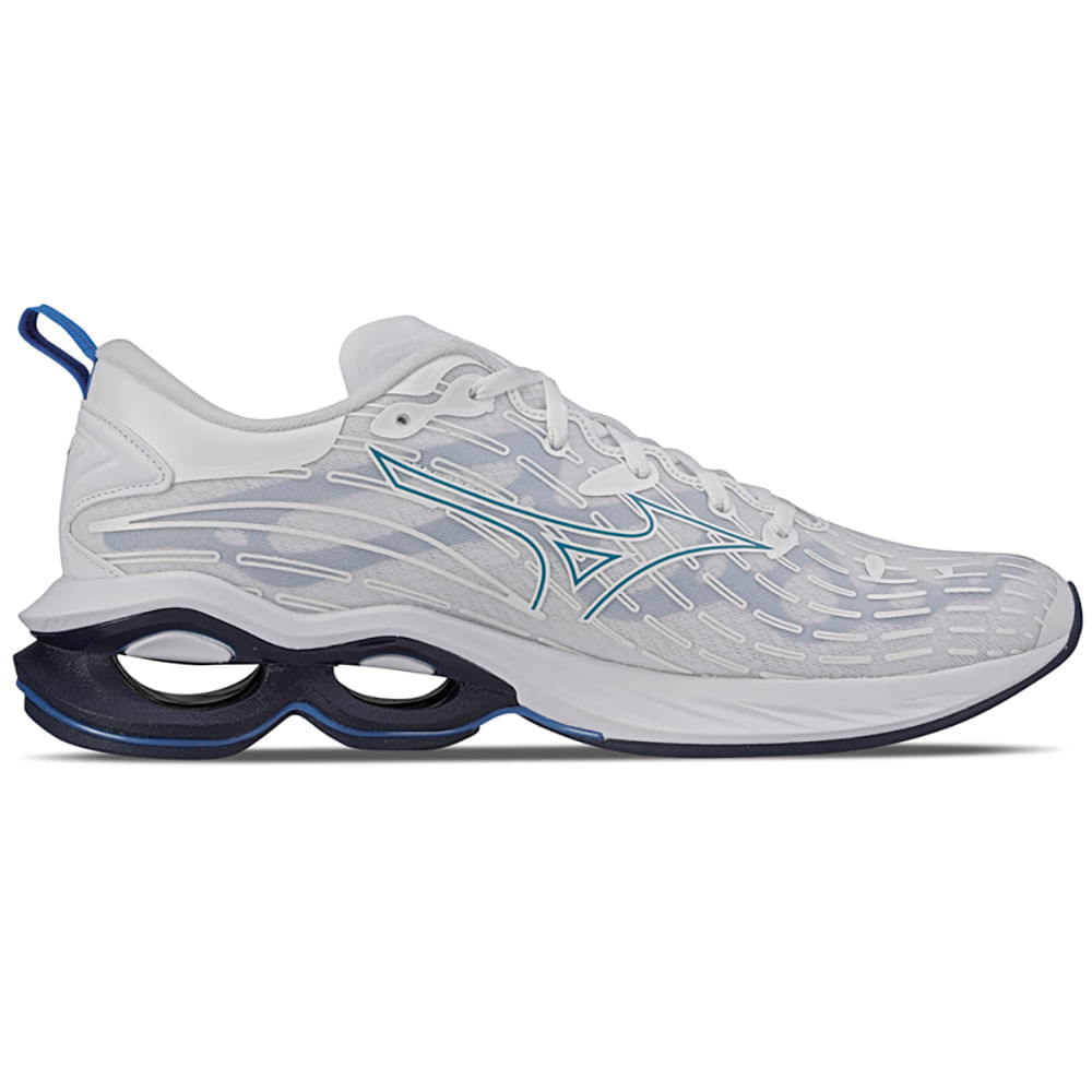 Miniatura Tênis Masculino Mizuno Wave Creation 25 SE Branco - 39