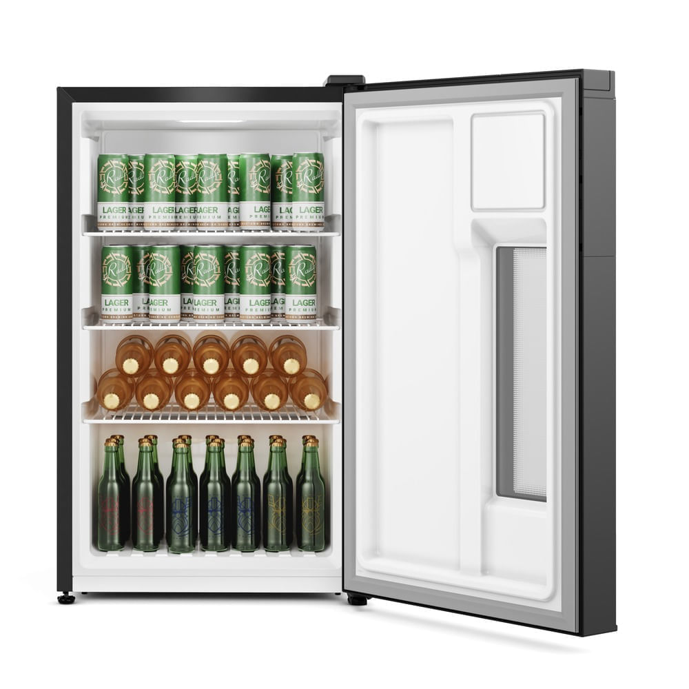 Miniatura Cervejeira Electrolux Home Bar Frost Free de 100 Litros Preta - EB10C