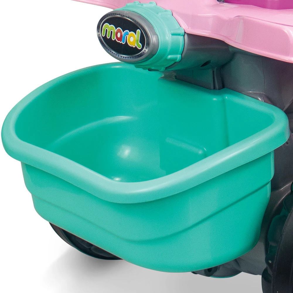 Miniatura Quadriciclo Infantil Maral Lady Star com Pedal