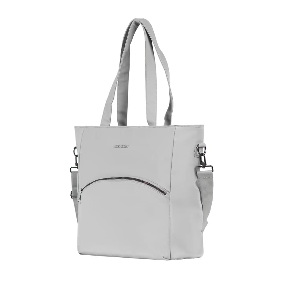 Miniatura Bolsa Executiva Feminina Donna Cinza Cinza