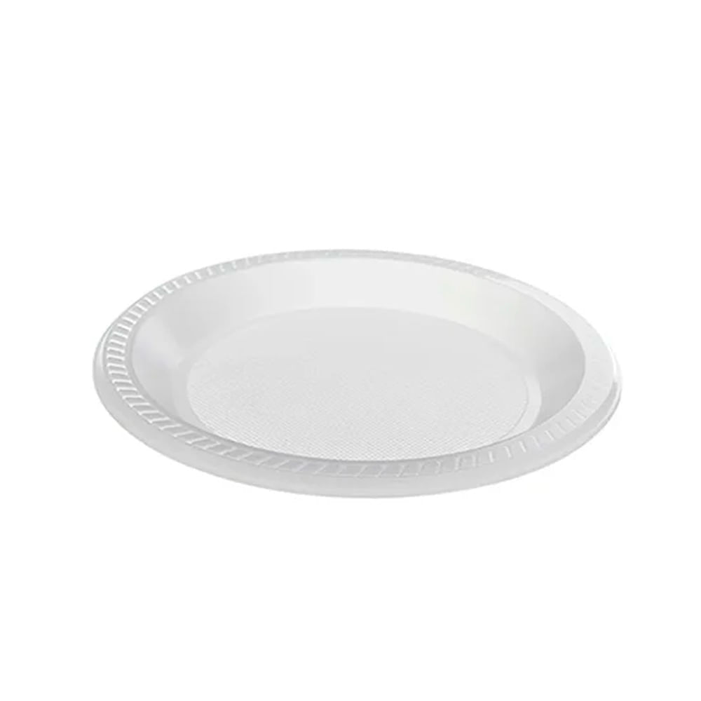 Miniatura Prato Descartável Raso 15cm 10 Unidades