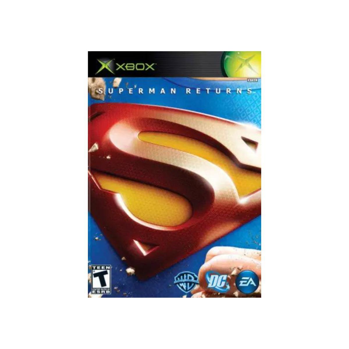 Miniatura Jogo Superman Returns Xbox Classico  Lacrado