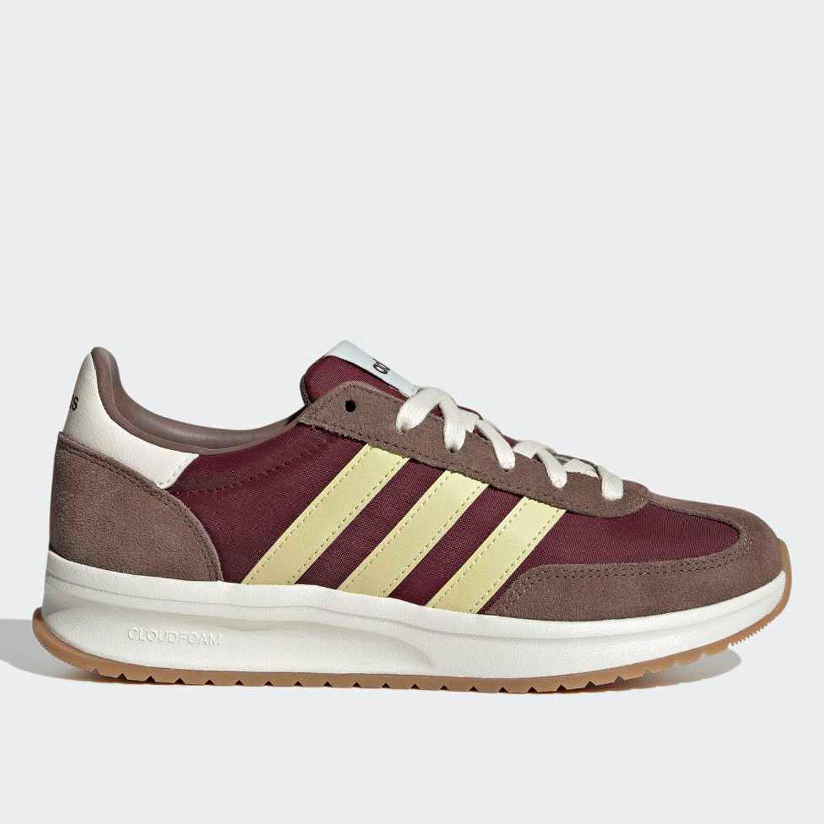 Miniatura Tênis Adidas Run 72 Feminino Bordô - 34