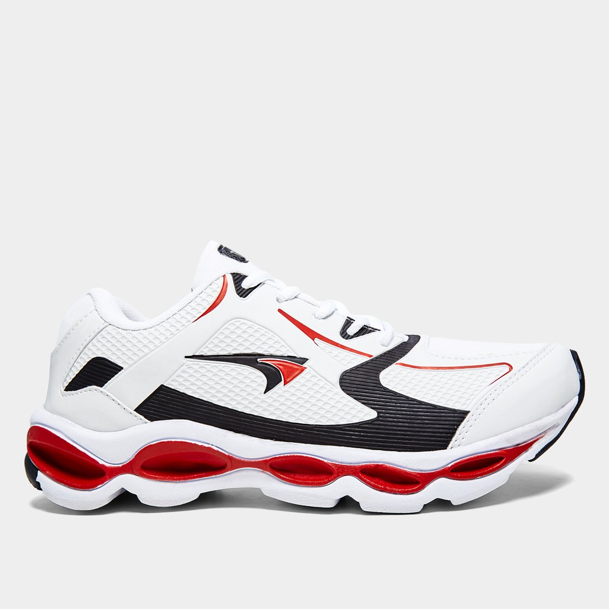 Miniatura Tênis Tryon Impacto Masculino Branco+Vermelho - 39